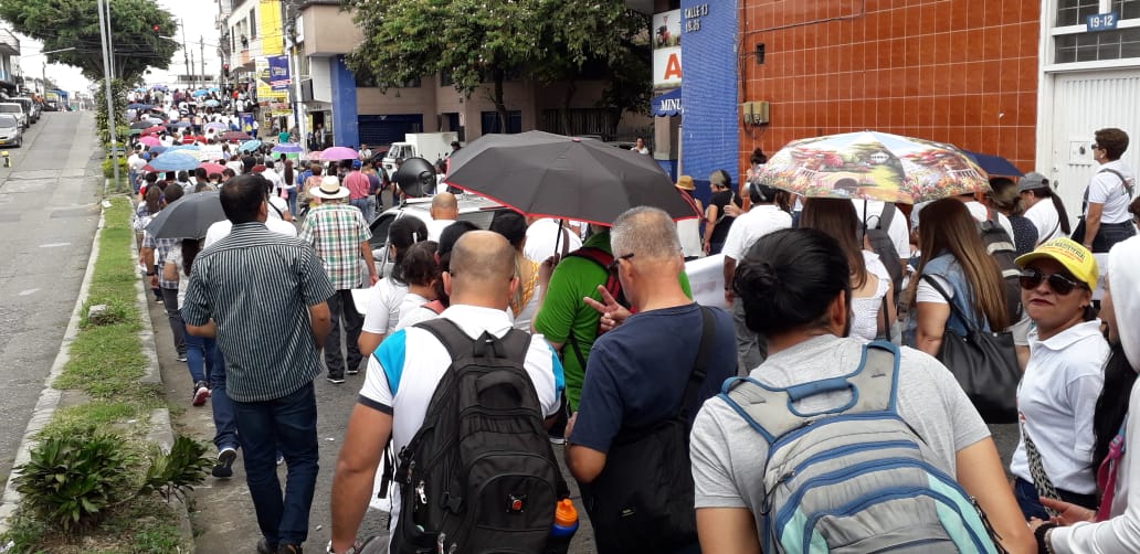 Marcha Docente Armenia