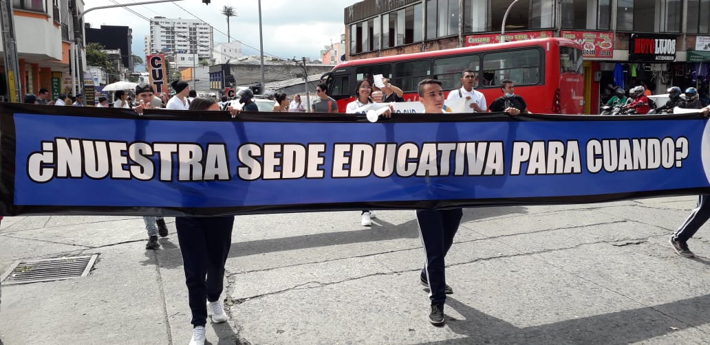 Marcha Docente Armenia