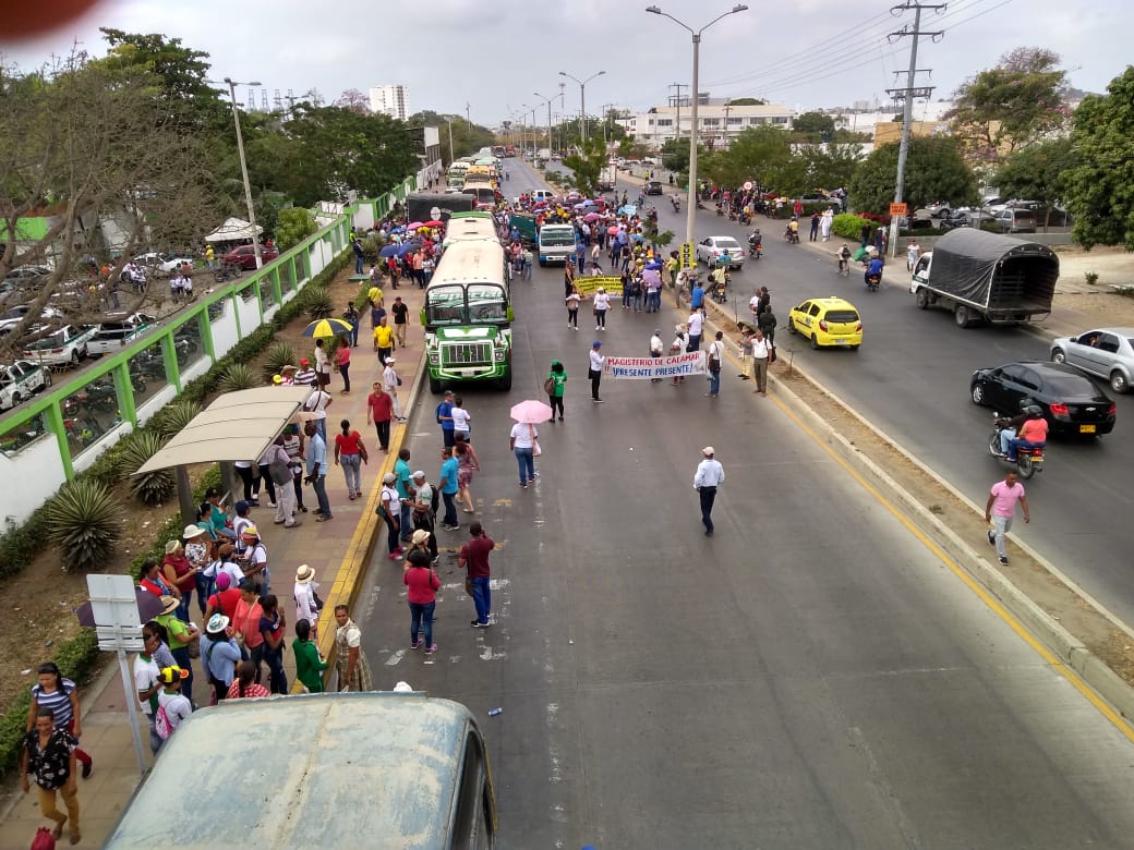 Marcha Docente Cartagena