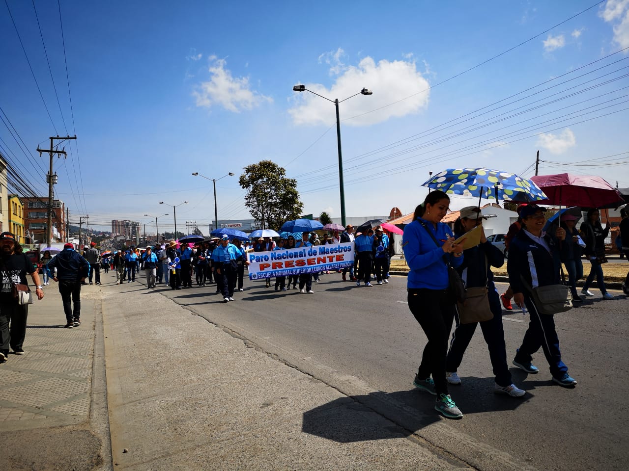 Marcha Docente Cartagena