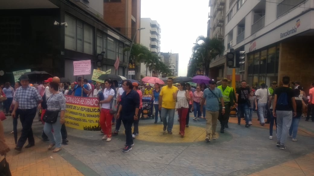 Marcha Docente Ibagué