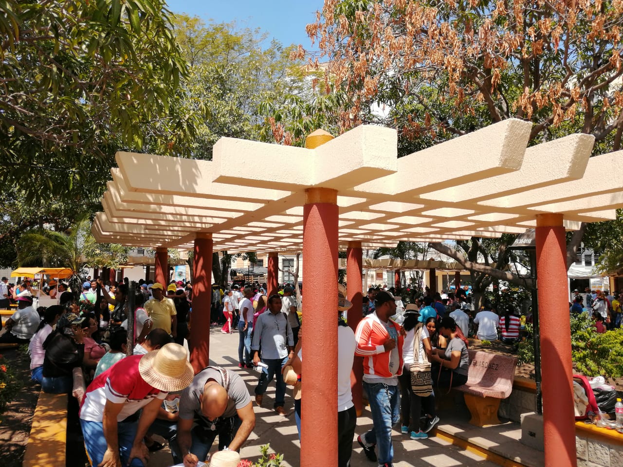 Marcha Docente La Guajira