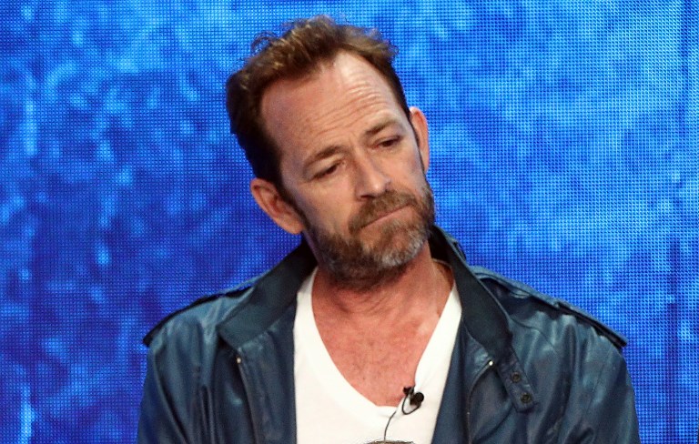 El actor Luke Perry, fallecido a los 52 años de edad.