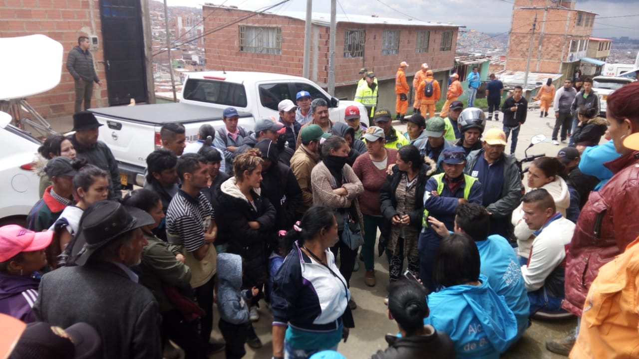Deslizamientos en Ciudad Bolívar Deslizamientos en Ciudad Bolívar