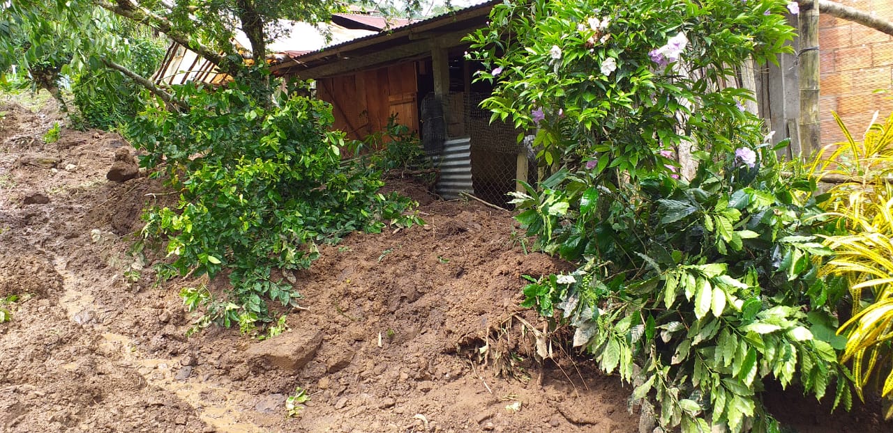 Emergencia en Otanche (Boyacá), por deslizamientos de tierra