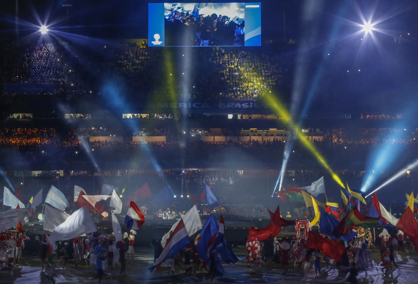 Inauguración de Copa América Brasil 2019
