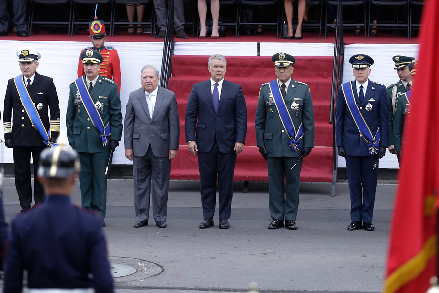 Desfile del 20 de julio en Bogotá