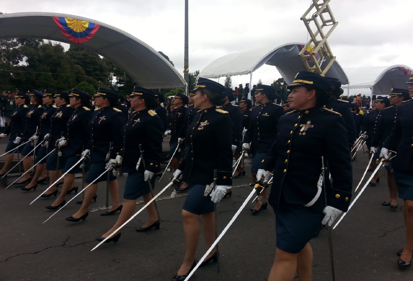 Desfile del 20 de julio en Bogotá