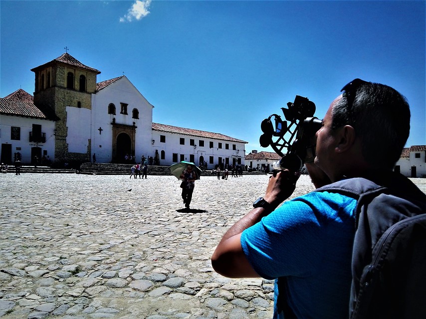 Plaza principal de Villa de Leyva.