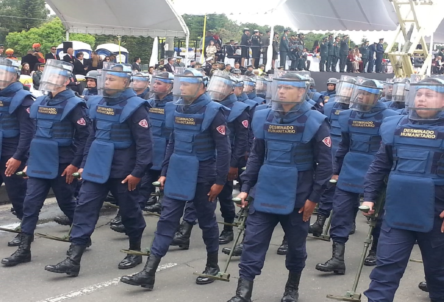 Desfile 20 de julio en Bogotá