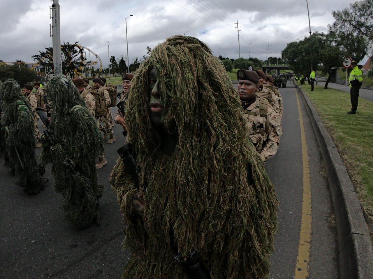 Desfile del 20 de Julio en Bogotá