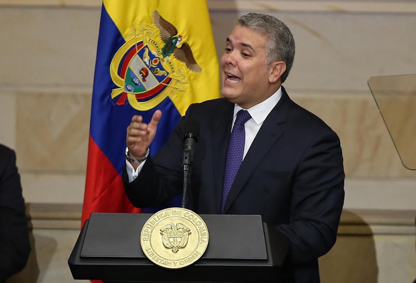 Iván Duque, presidente de la República.