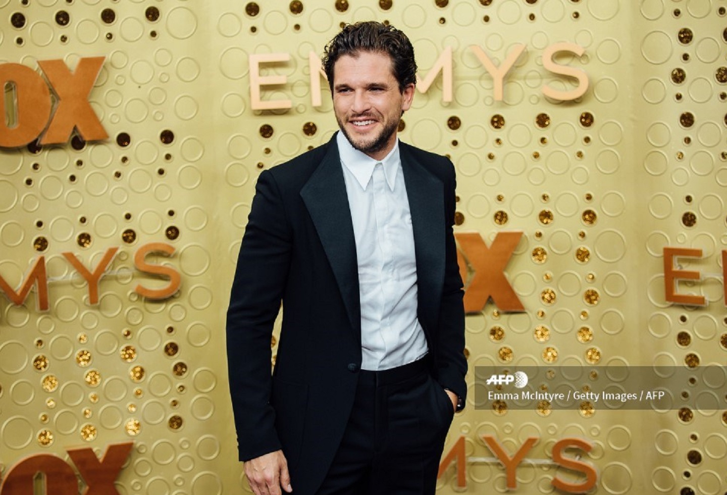 Kit Harington en los premios Emmy