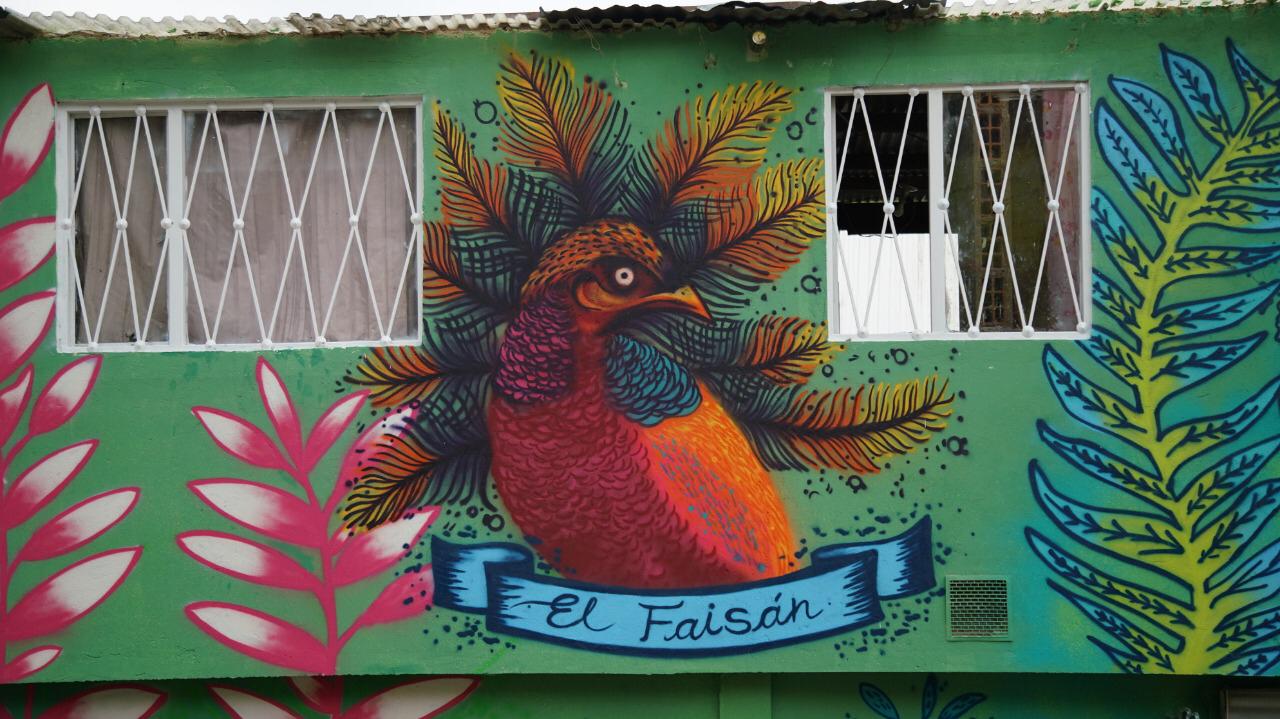 Fachada en la localidad de Usaquén, en Bogotá