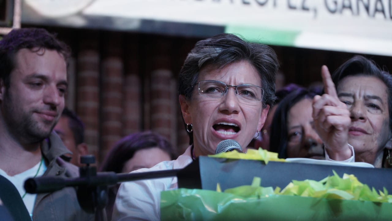 Claudia López, alcaldesa electa de Bogotá Claudia López, alcaldesa electa de Bogotá