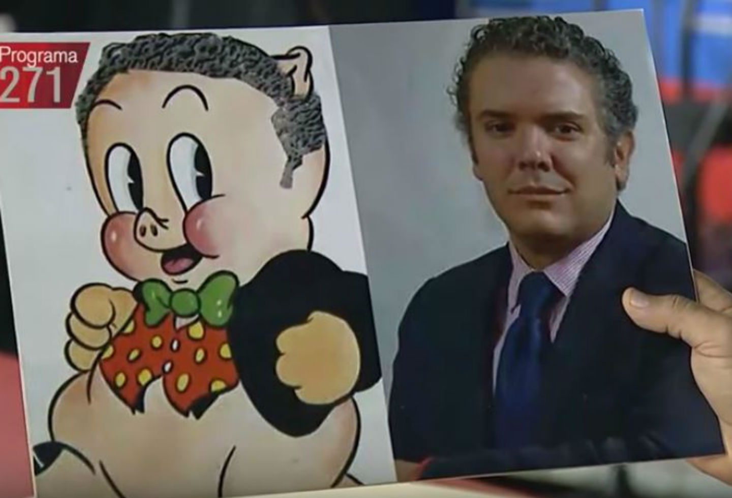 Diosdado Cabello compara a Duque con Porky