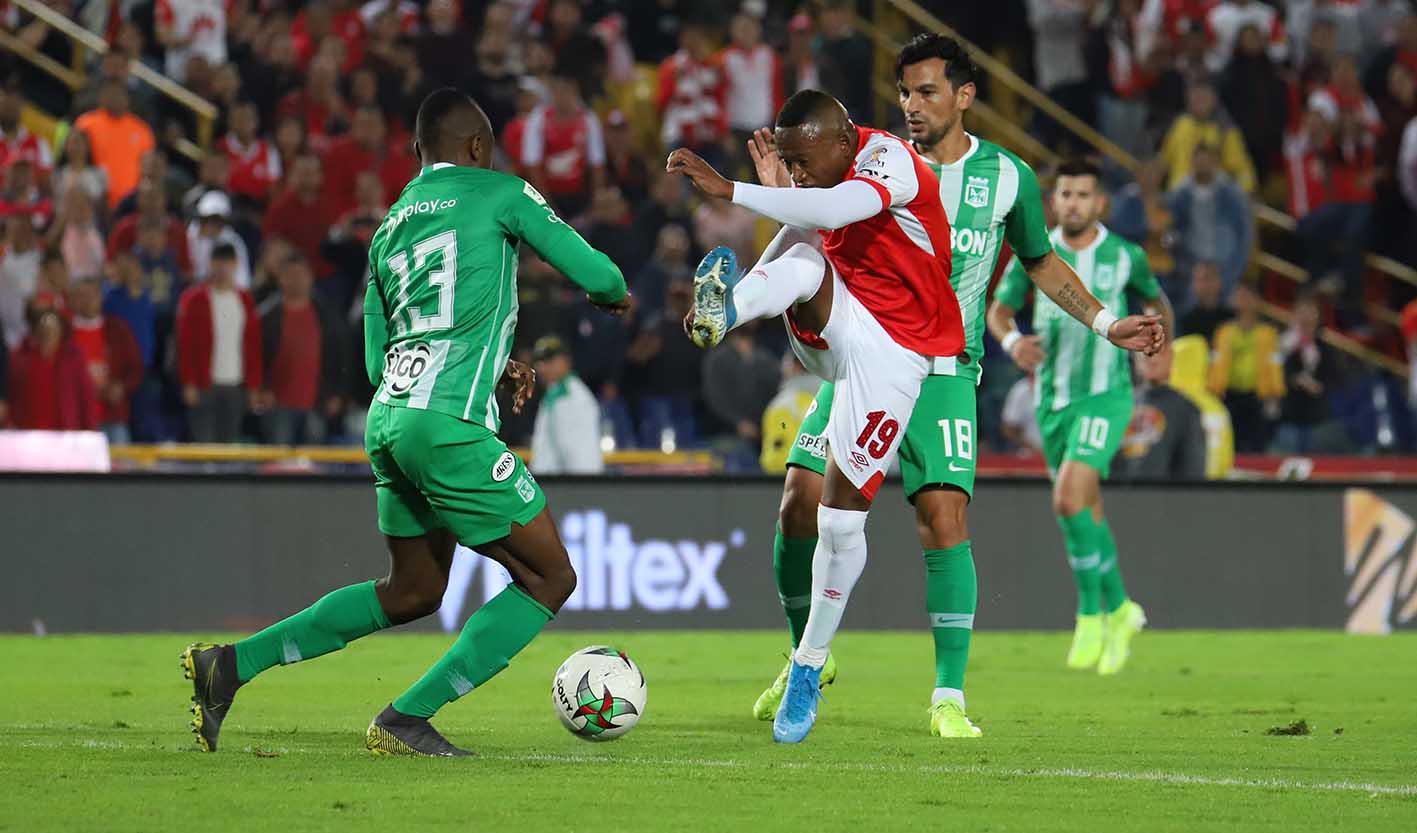 Santa Fe vs Nacional Liga Águila II primer paquete