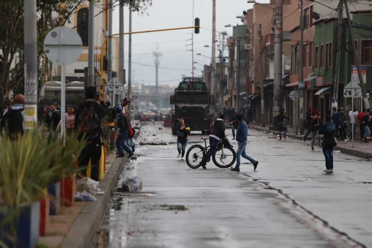 Disturbios en San Andresito de San José