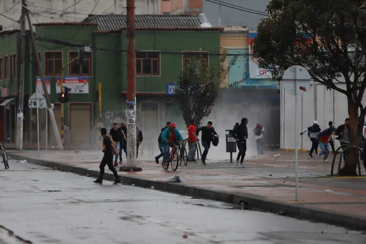 Disturbios en San Andresito de San José