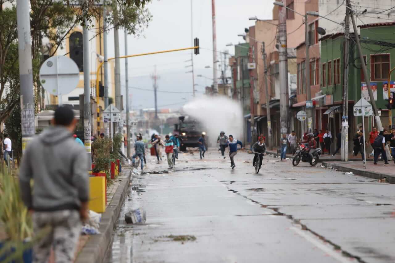 Disturbios en San Andresito de San José
