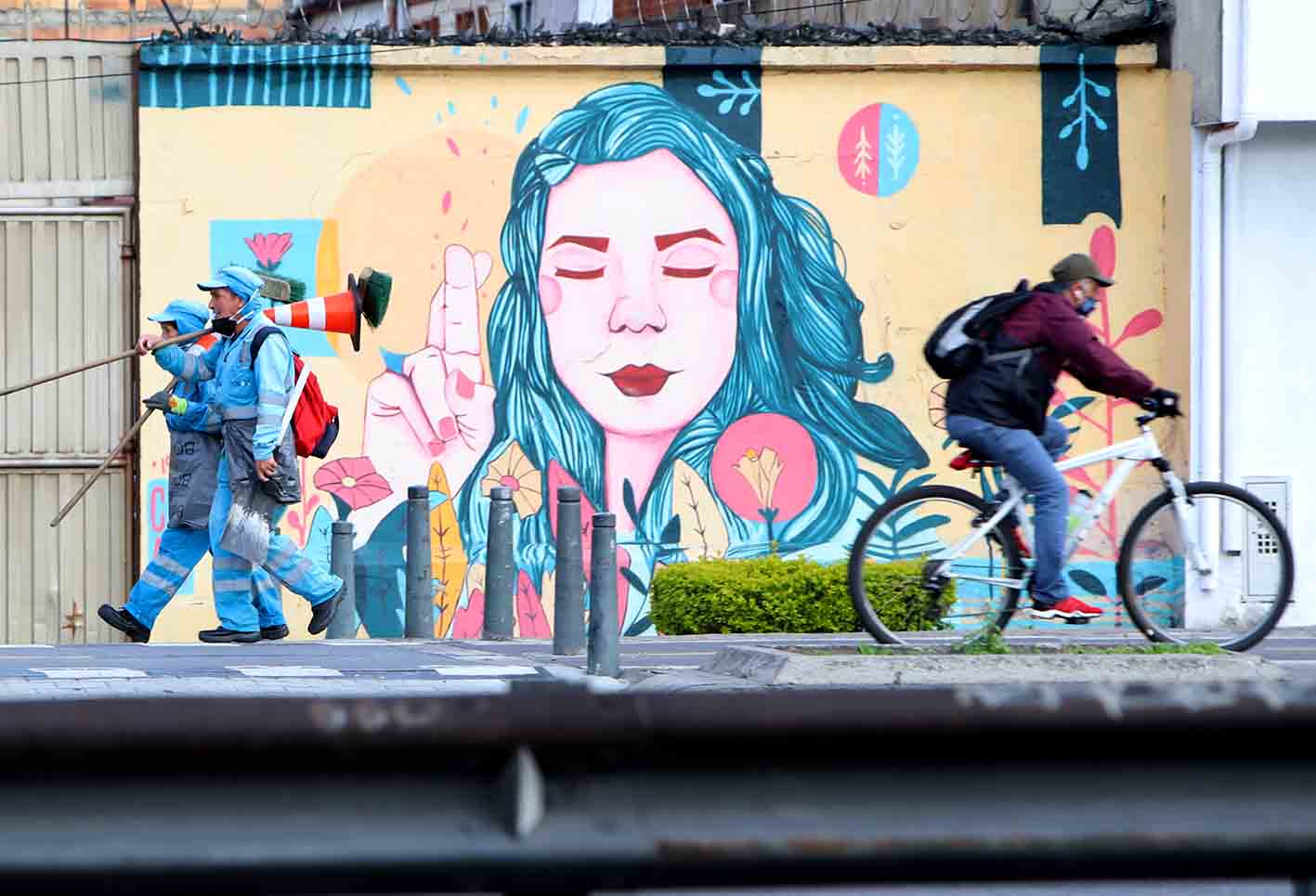 Bogotá durante cuarentena Bogotá durante cuarentena