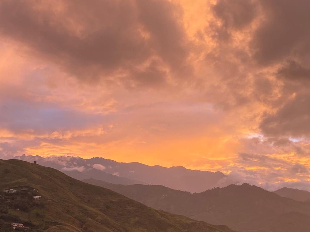Cielo rojo