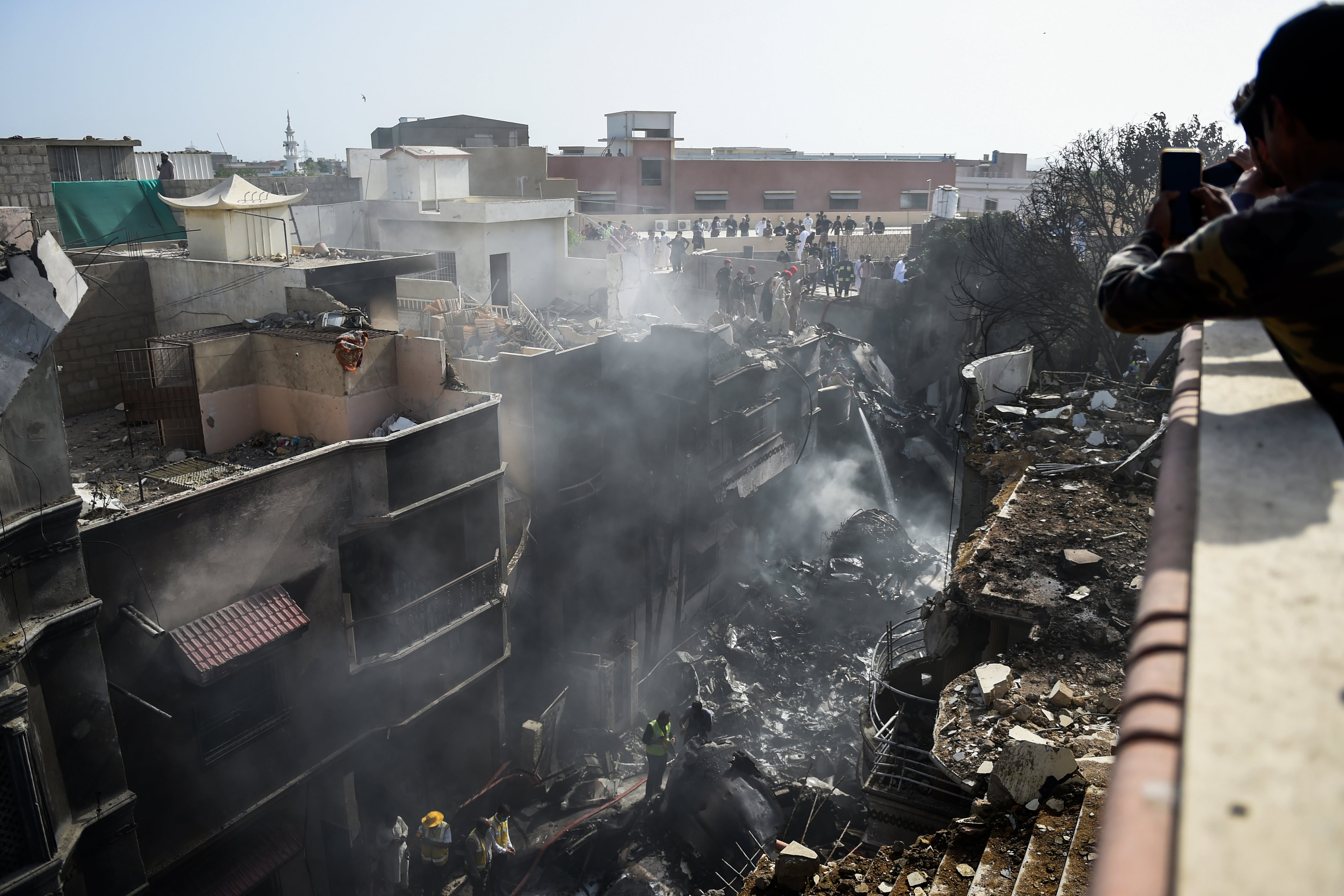 Accidente aéreo en Pakistán
