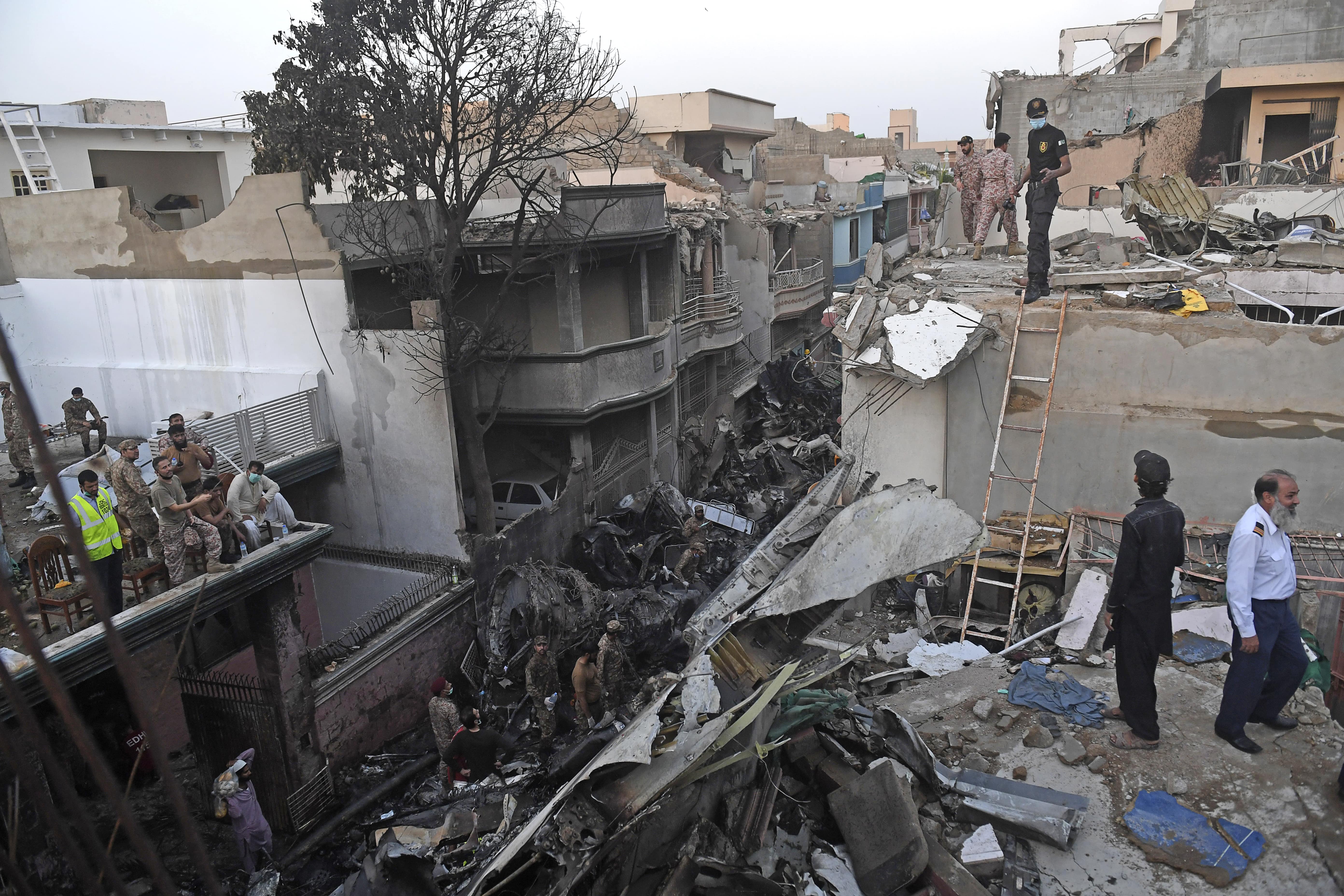 Accidente aéreo en Pakistán