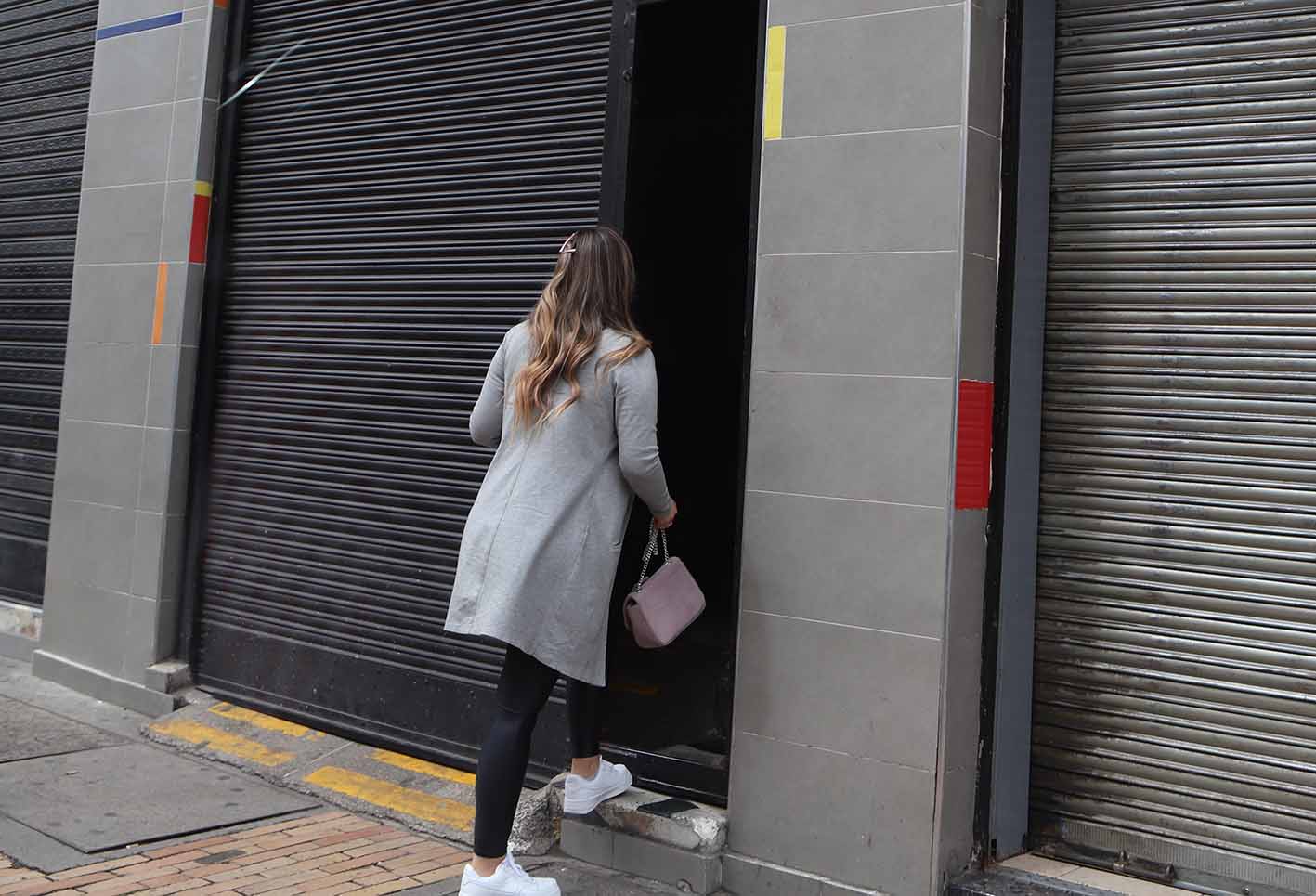 Violación de cuarentena en Bogotá en comercio / coronavirus en Colombia