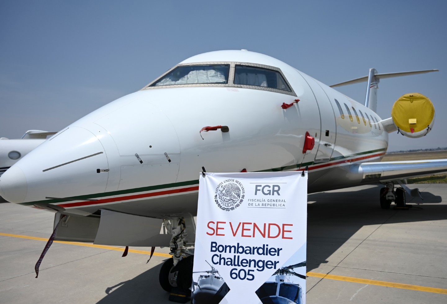Avión presidencial de México en venta
