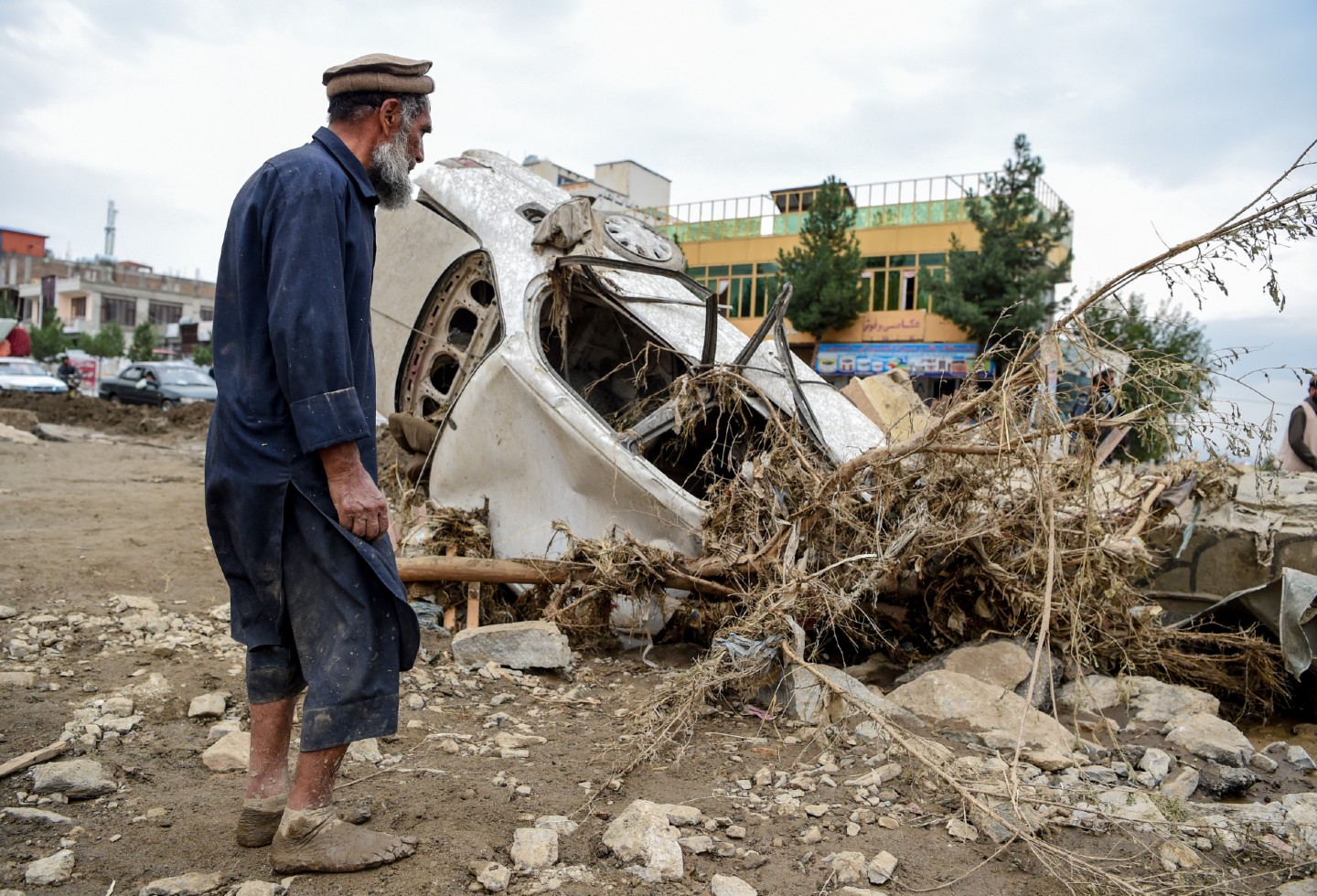 Inundación en Kabul