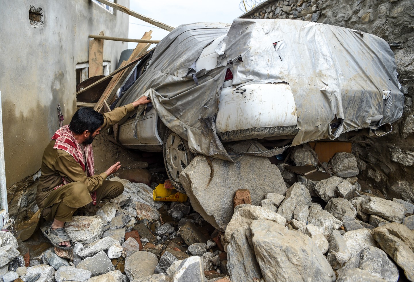 Inundación en Kabul