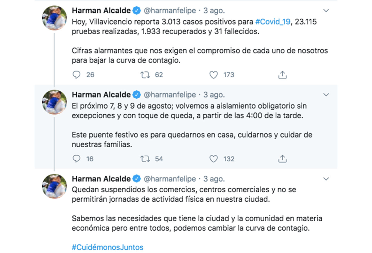 Las medidas de la Alcaldía de Villavicencio frente a la pandemia