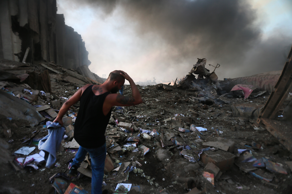 Explosión en Beirut