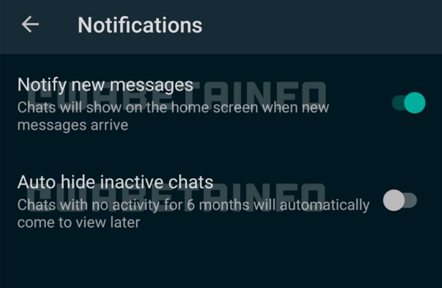 WhatsApp Modo vacaciones