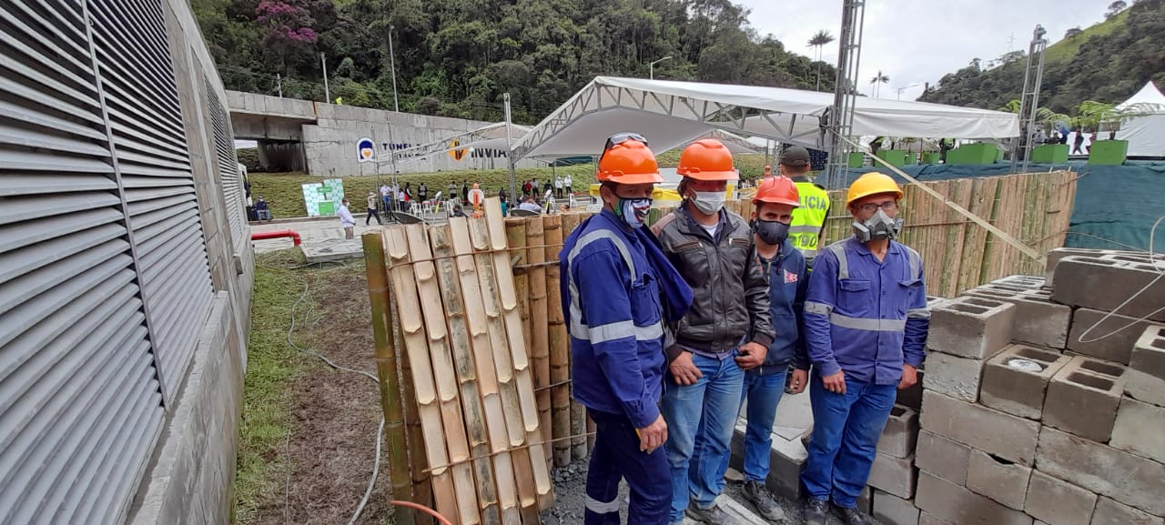 Los trabajadores del Túnel de La Línea afirmaron que se sienten orgullos de la obra