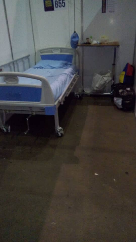 Interior del Poliedro de Caracas para pacientes COVID - Exclusivo RCN Radio
