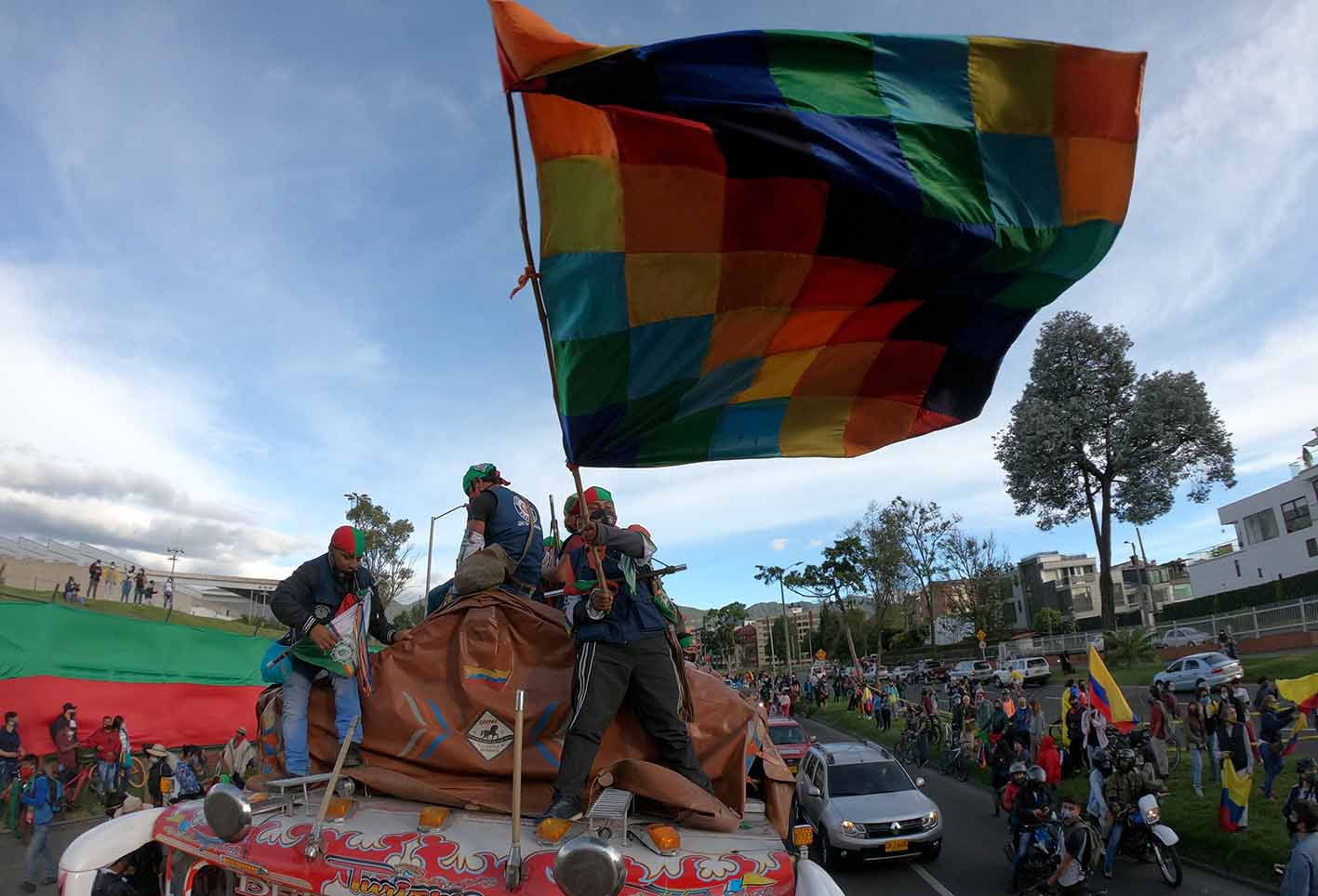 La Minga Indígena ya se encuentra en Bogotá