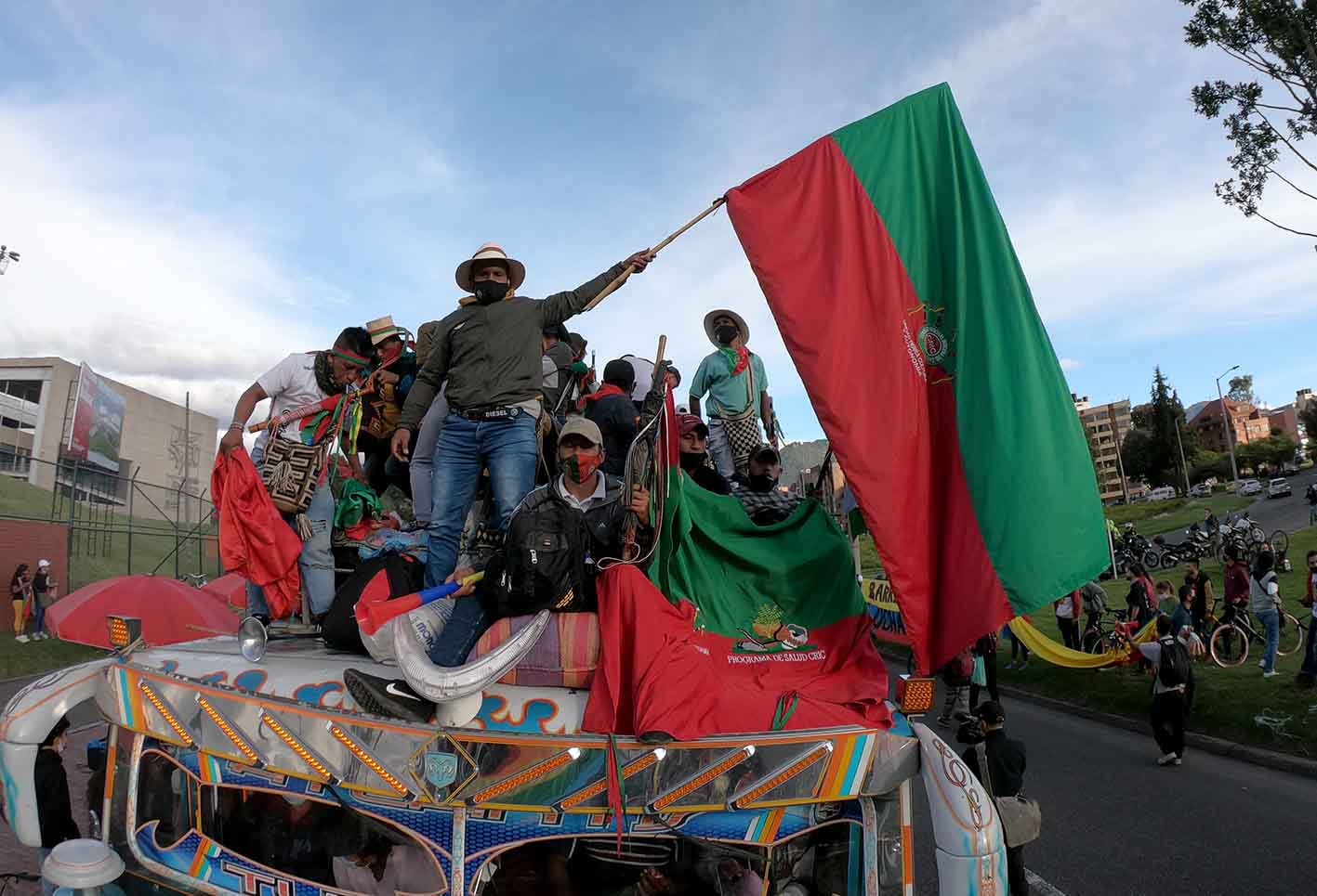 La Minga Indígena ya se encuentra en Bogotá