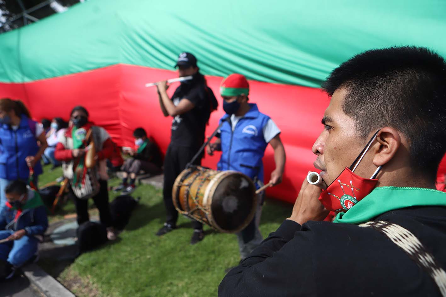 Minga Indígena anuncia movilización este lunes en la Plaza de Bolívar