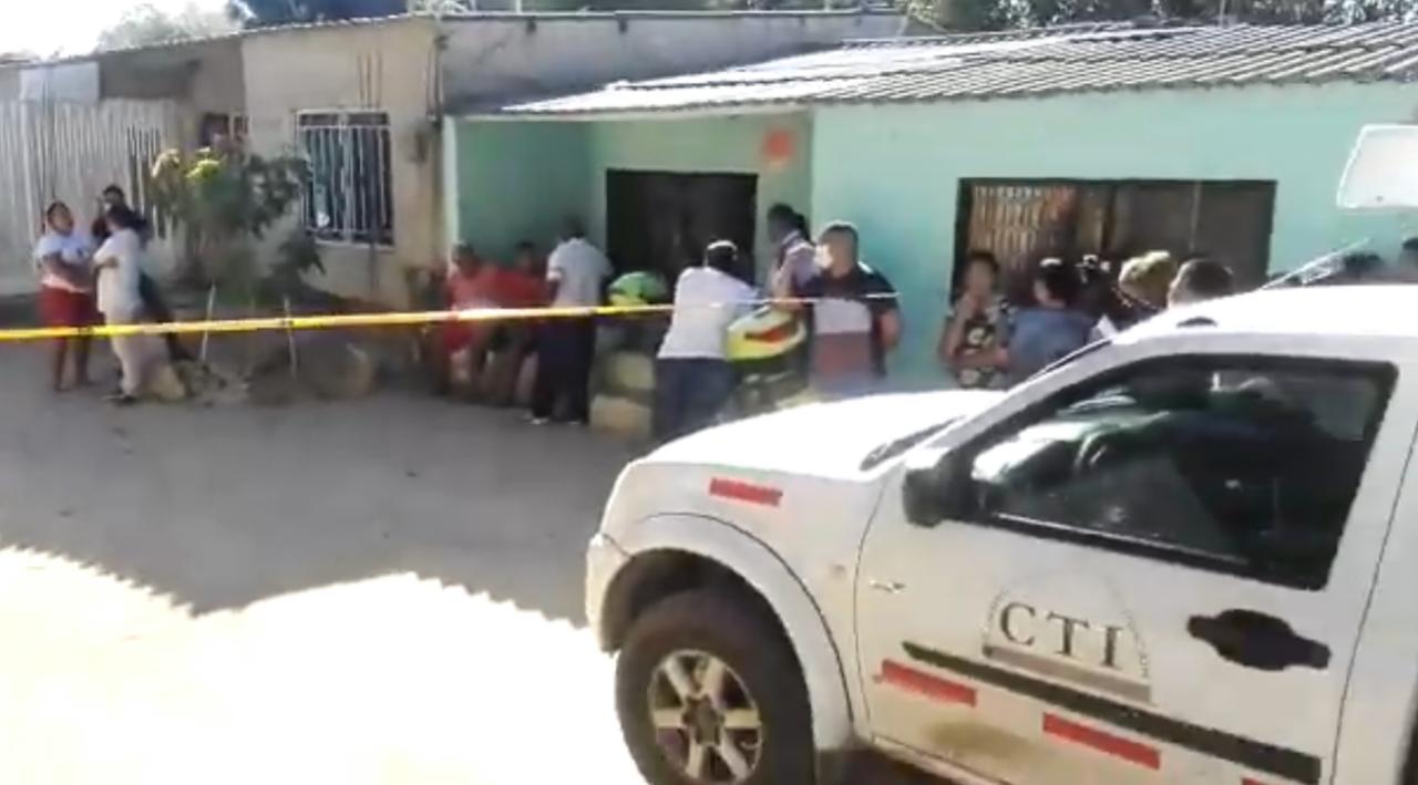 Feminicidio en el barrio 8 de febrero en Santa Marta.