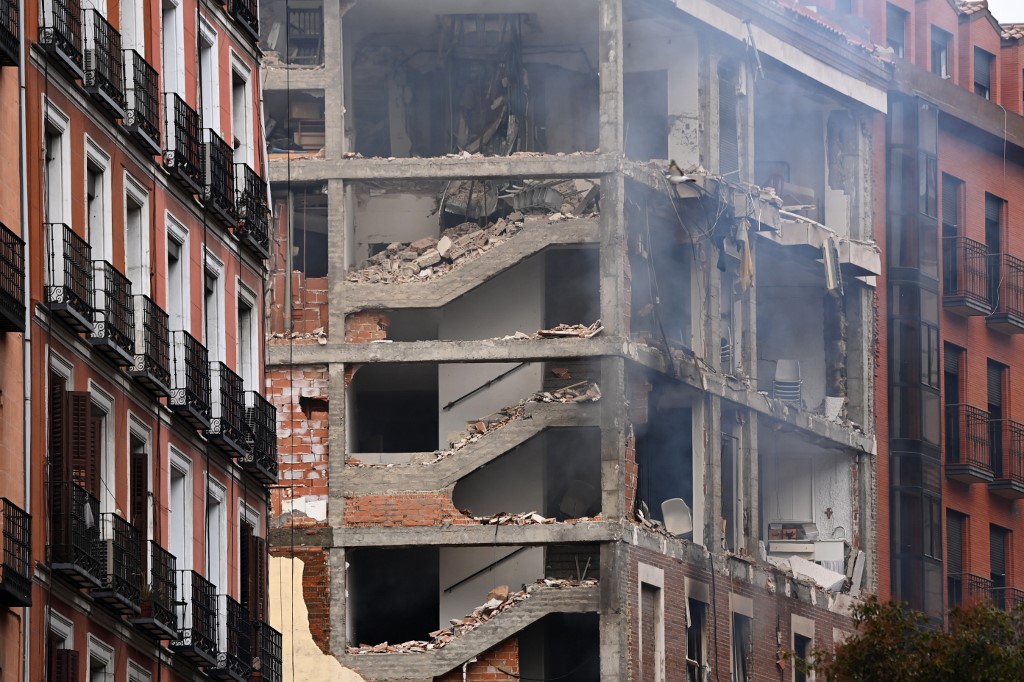 Explosión en Madrid