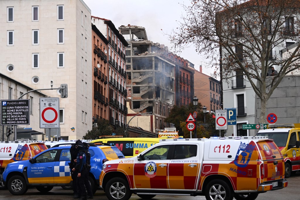Explosión en Madrid