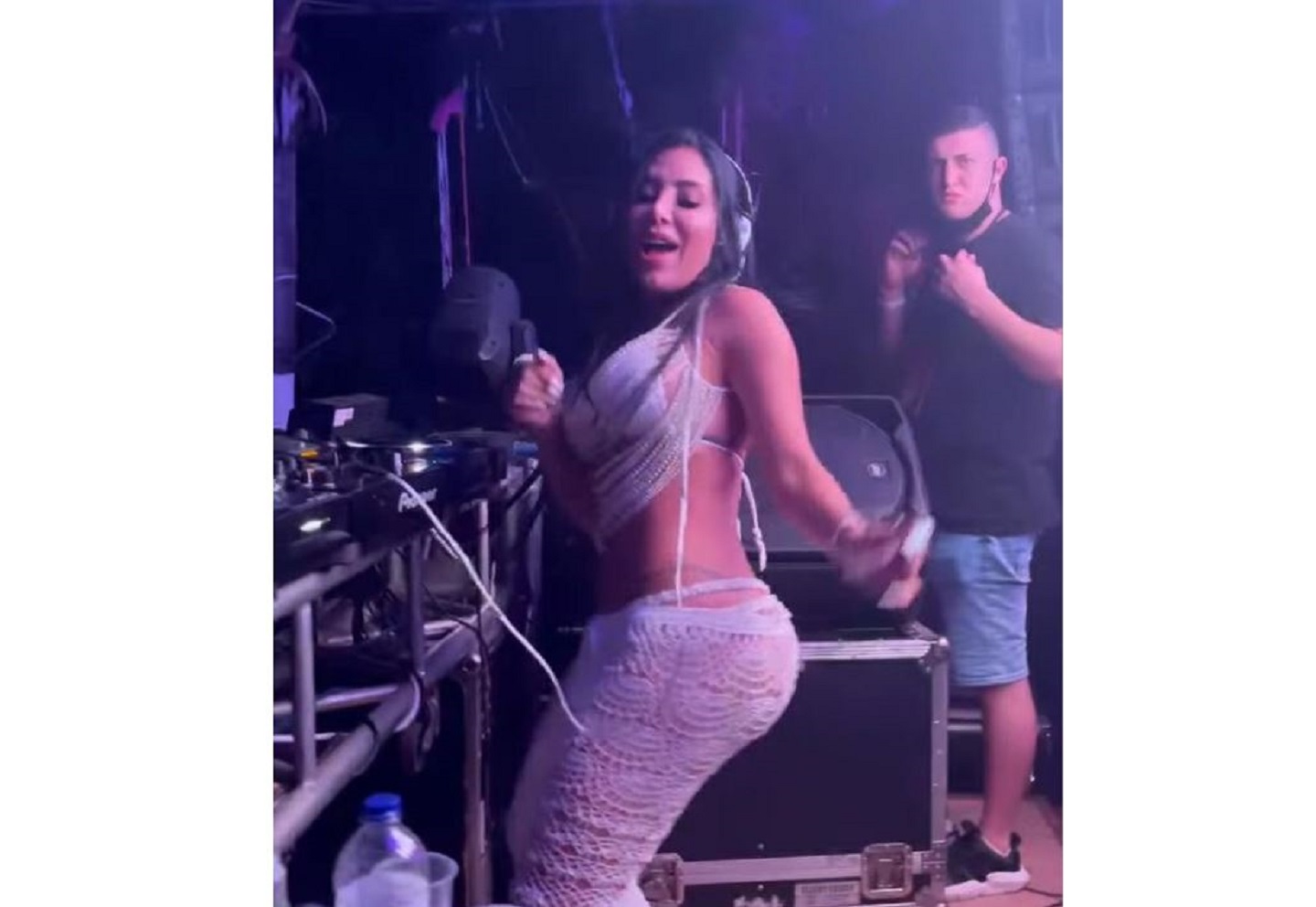 Marcela Reyes, reconocida DJ.