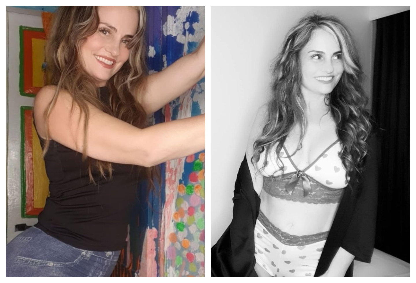 Aura Cristina Geithner, modelo y actriz colombiana