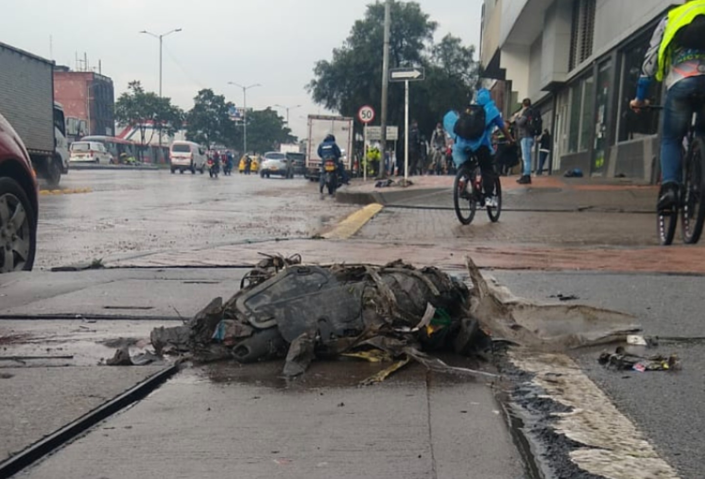 Basura en al NQS con Sexta