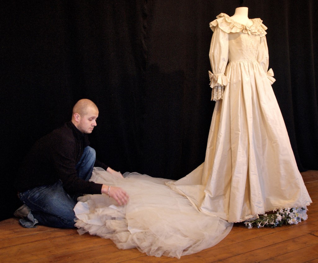 Vestido de novia de Lady Diana