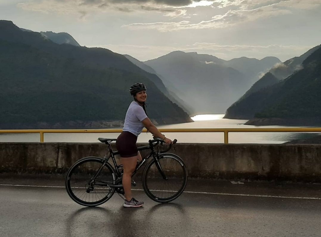 Mujer ciclista