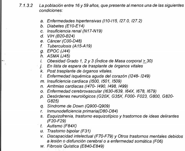 Foto decreto Ajustes al Plan de Vacunación