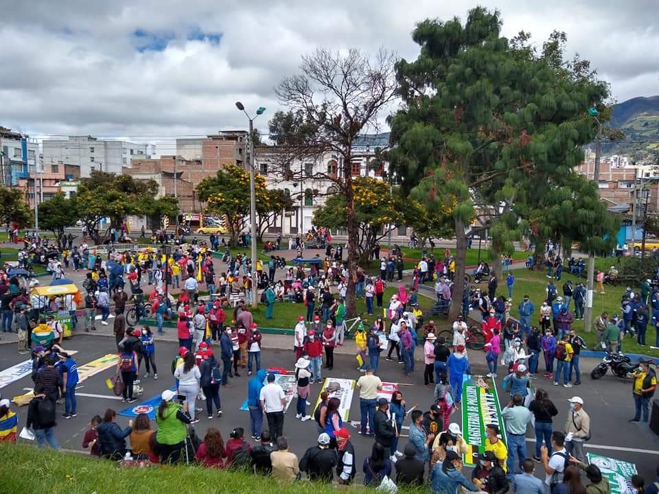 Manifestaciones en Pasto